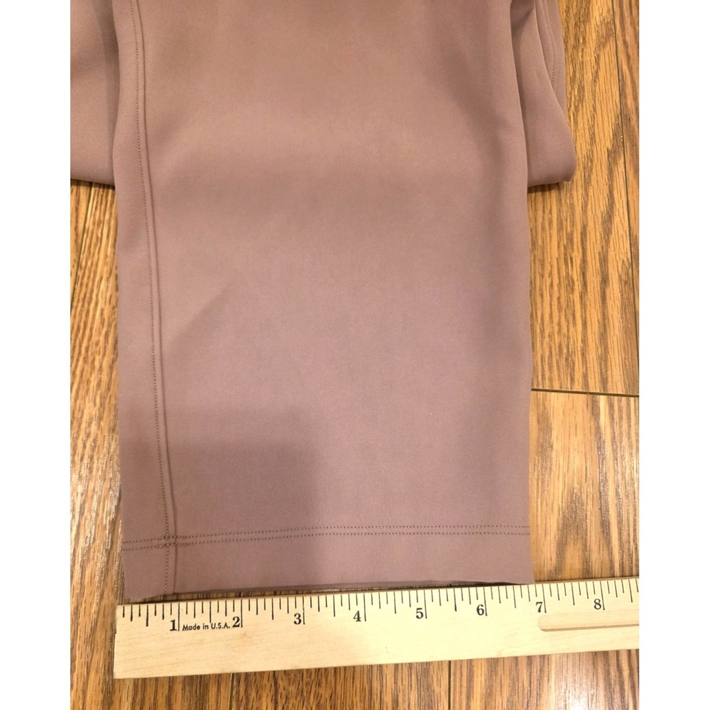 Lululemon Keep Moving Pants Women's Size 8 Pink Rose Cropped Elastic 15.5" Waist - Picture 9 of 12